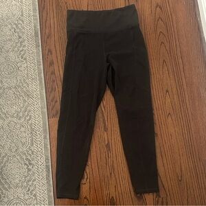 American Eagle Outfitters Dark Gray High-Waist Women’s ' Leggings (With Pockets)